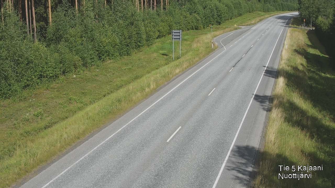Kelikamerat Kuva Tie 5 Kajaani, Nuottijärvi, Kajaani, Kainuu