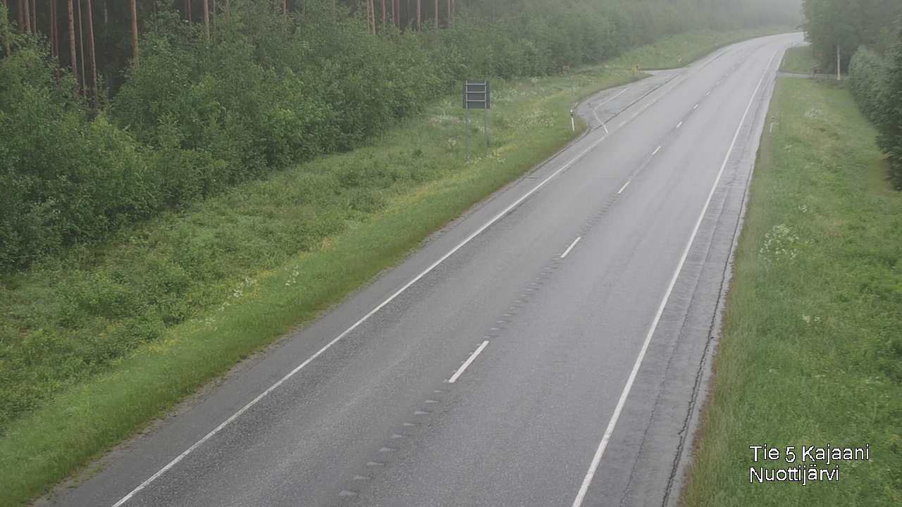 Kelikamerat Kuva Tie 5 Kajaani, Nuottijärvi, Kajaani, Kainuu