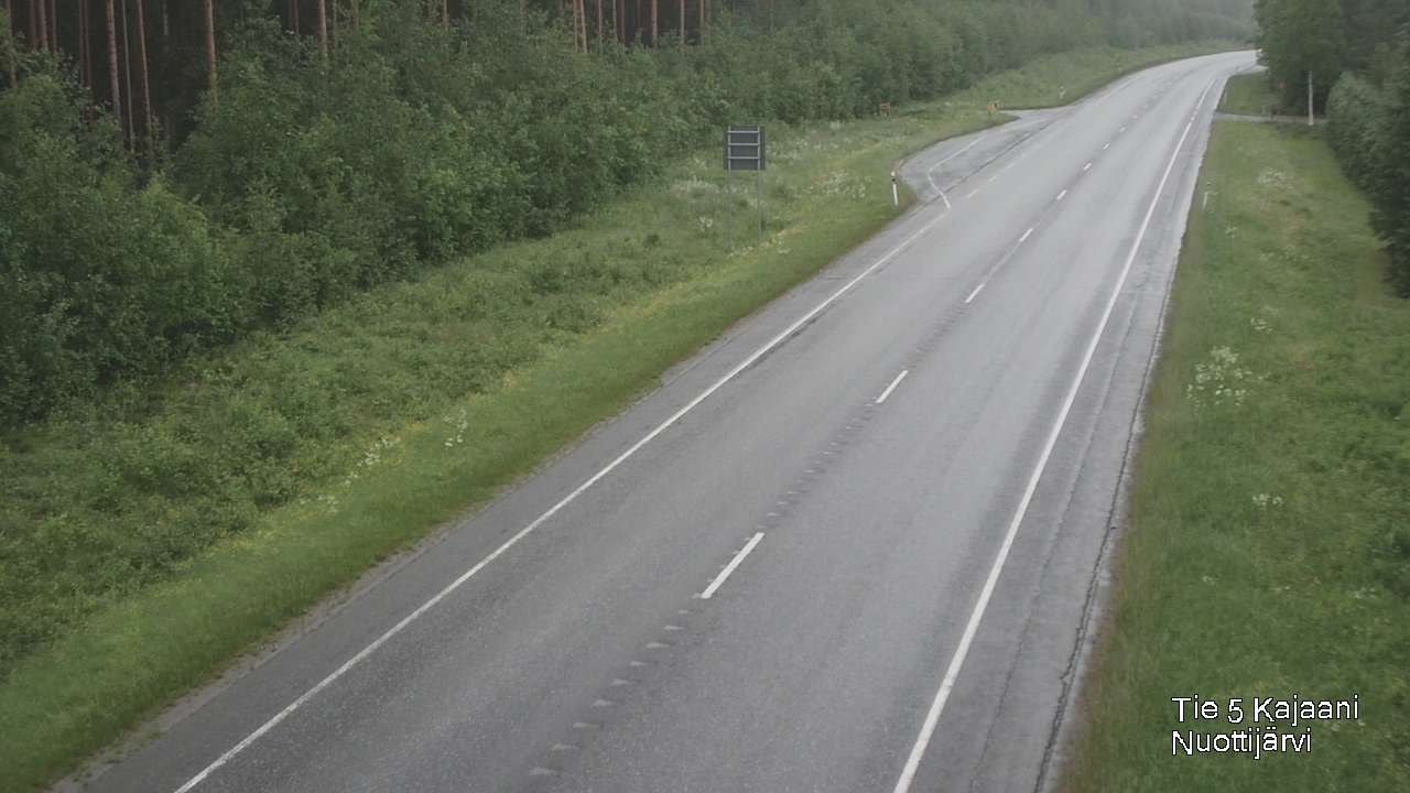 Kelikamerat Kuva Tie 5 Kajaani, Nuottijärvi, Kajaani, Kainuu