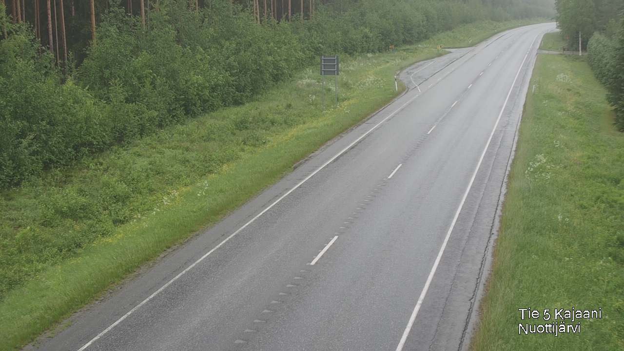 Kelikamerat Kuva Tie 5 Kajaani, Nuottijärvi, Kajaani, Kainuu
