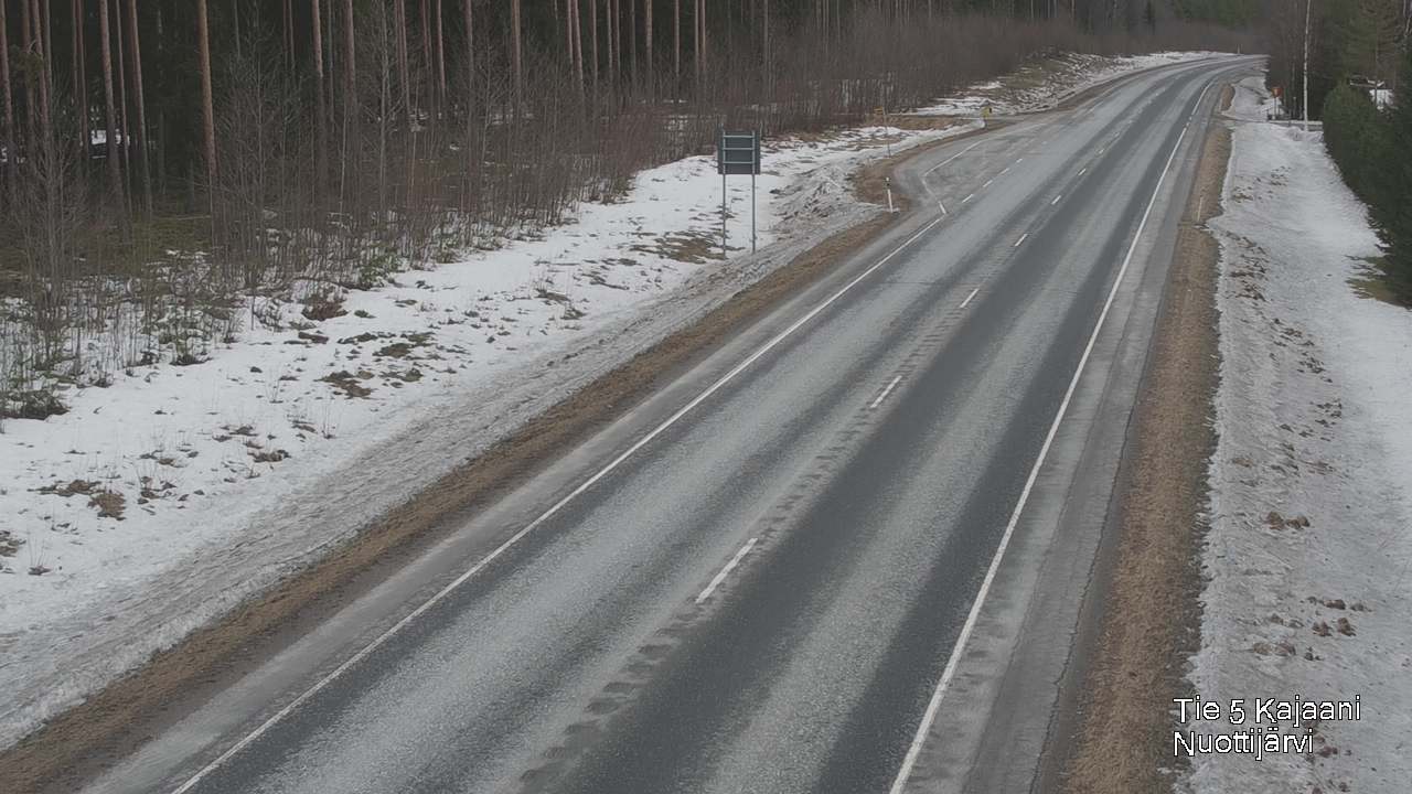 Kelikamerat Kuva Tie 5 Kajaani, Nuottijärvi, Kajaani, Kainuu