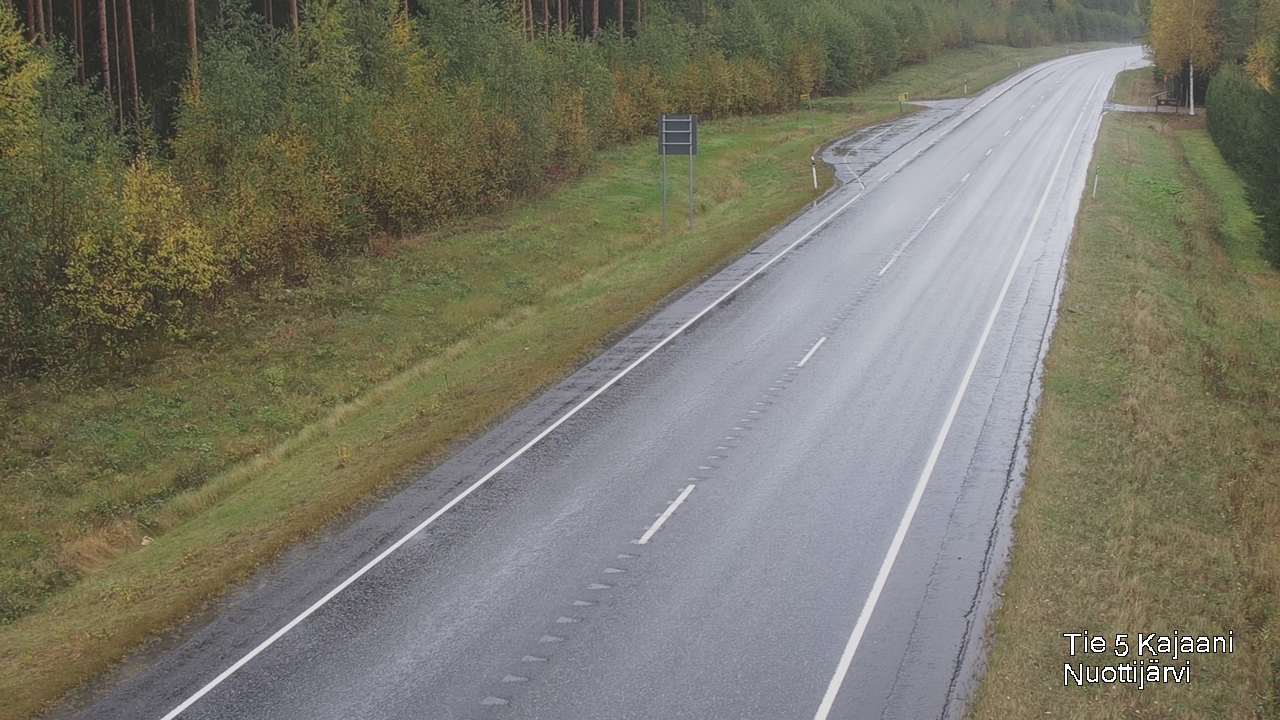 Kelikamerat Kuva Tie 5 Kajaani, Nuottijärvi, Kajaani, Kainuu