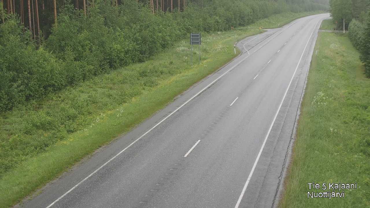 Kelikamerat Kuva Tie 5 Kajaani, Nuottijärvi, Kajaani, Kainuu