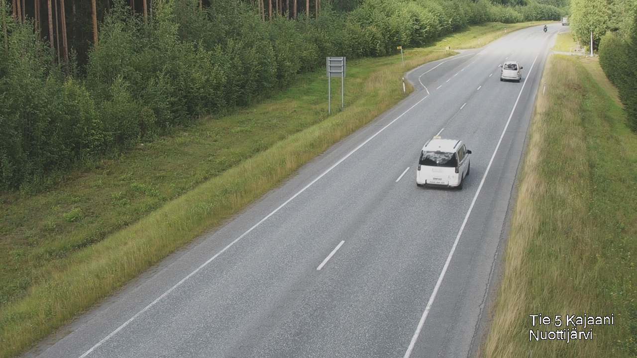 Kelikamerat Kuva Tie 5 Kajaani, Nuottijärvi, Kajaani, Kainuu