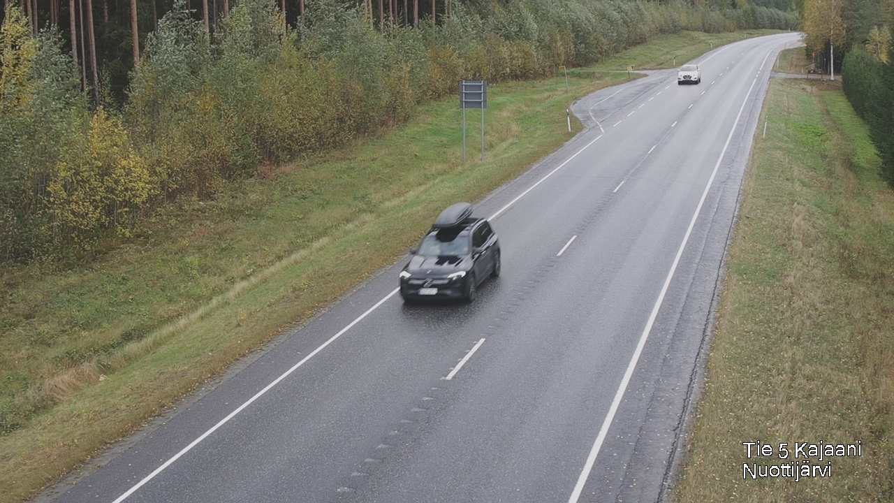 Weather Camera Image Road 5 Kajaani, Nuottijärvi, Kajaani, Kainuu