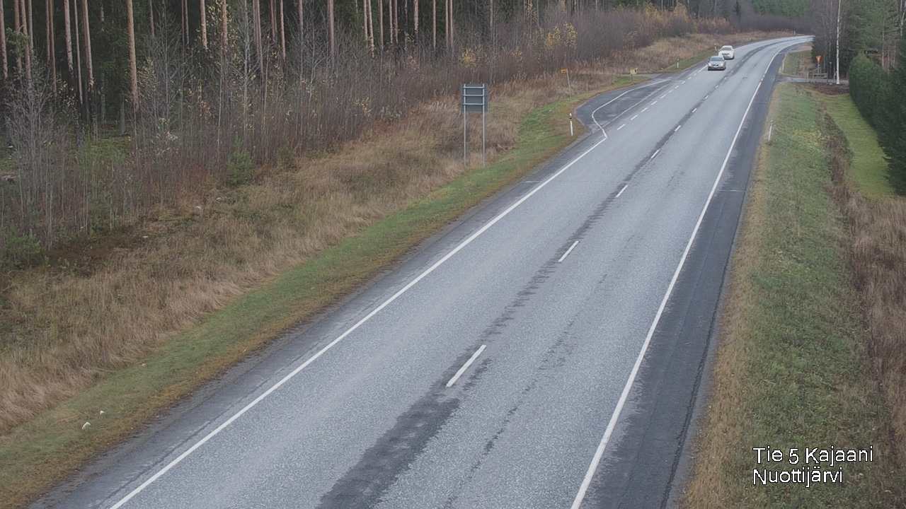 Kelikamerat Kuva Tie 5 Kajaani, Nuottijärvi, Kajaani, Kainuu