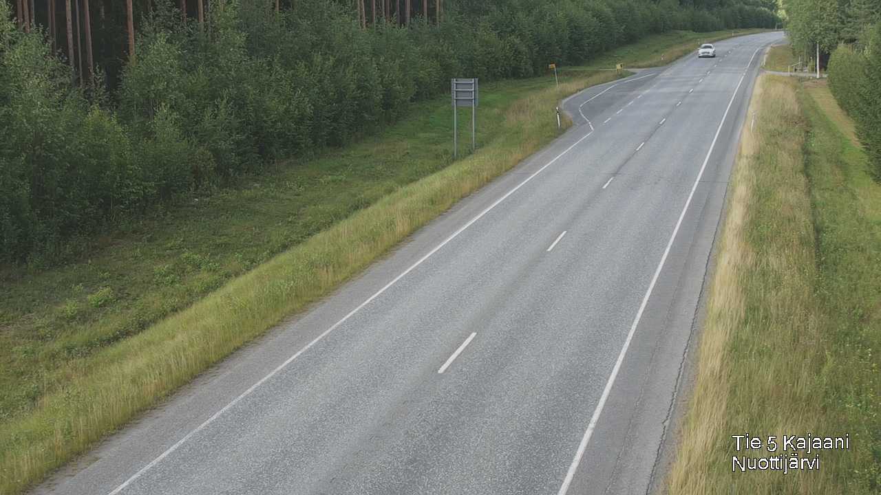 Kelikamerat Kuva Tie 5 Kajaani, Nuottijärvi, Kajaani, Kainuu