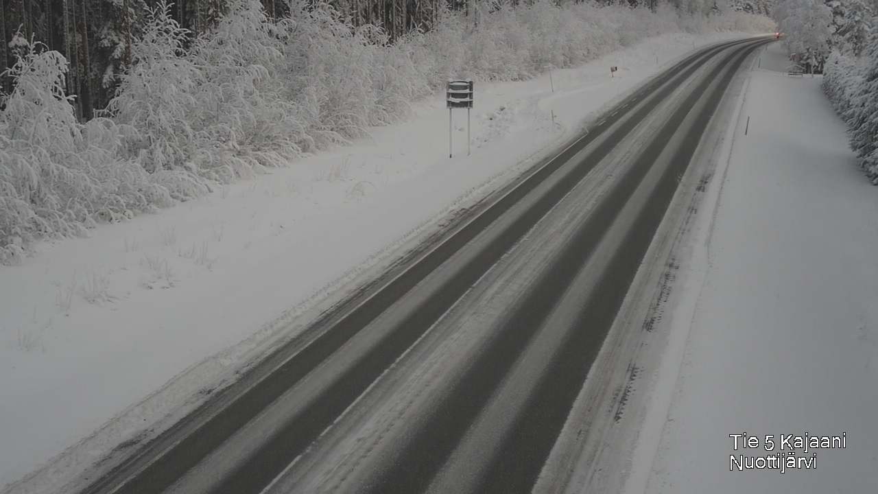 Kelikamerat Kuva Tie 5 Kajaani, Nuottijärvi, Kajaani, Kainuu