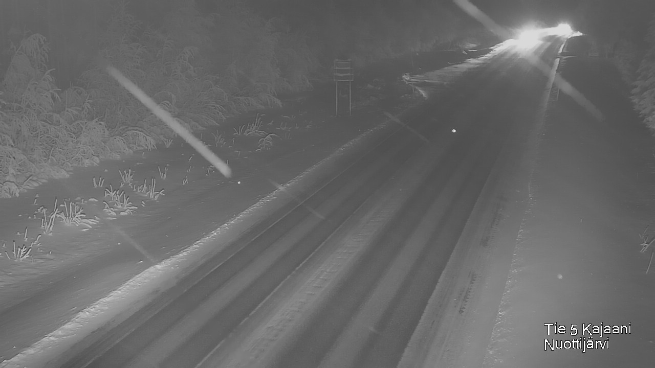 Kelikamerat Kuva Tie 5 Kajaani, Nuottijärvi, Kajaani, Kainuu