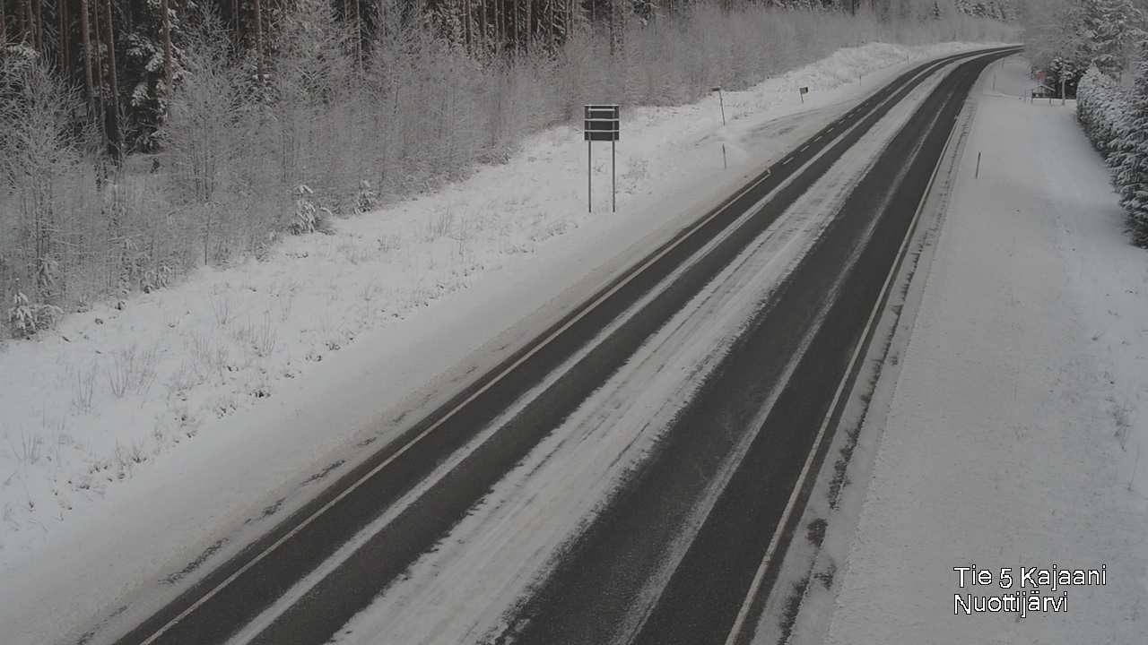 Kelikamerat Kuva Tie 5 Kajaani, Nuottijärvi, Kajaani, Kainuu