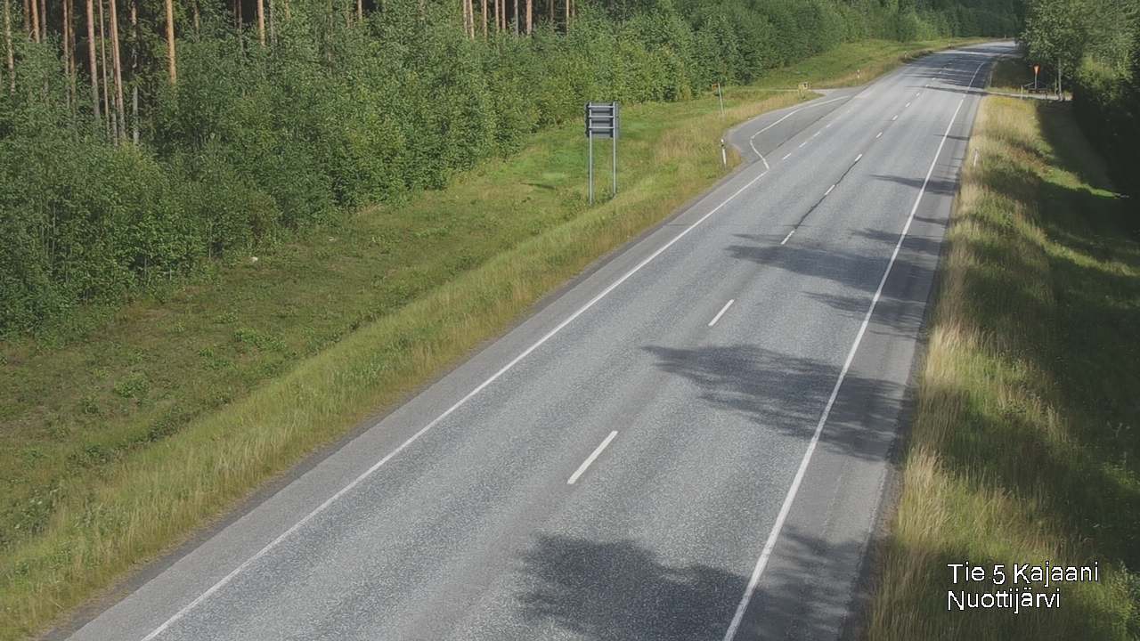 Kelikamerat Kuva Tie 5 Kajaani, Nuottijärvi, Kajaani, Kainuu
