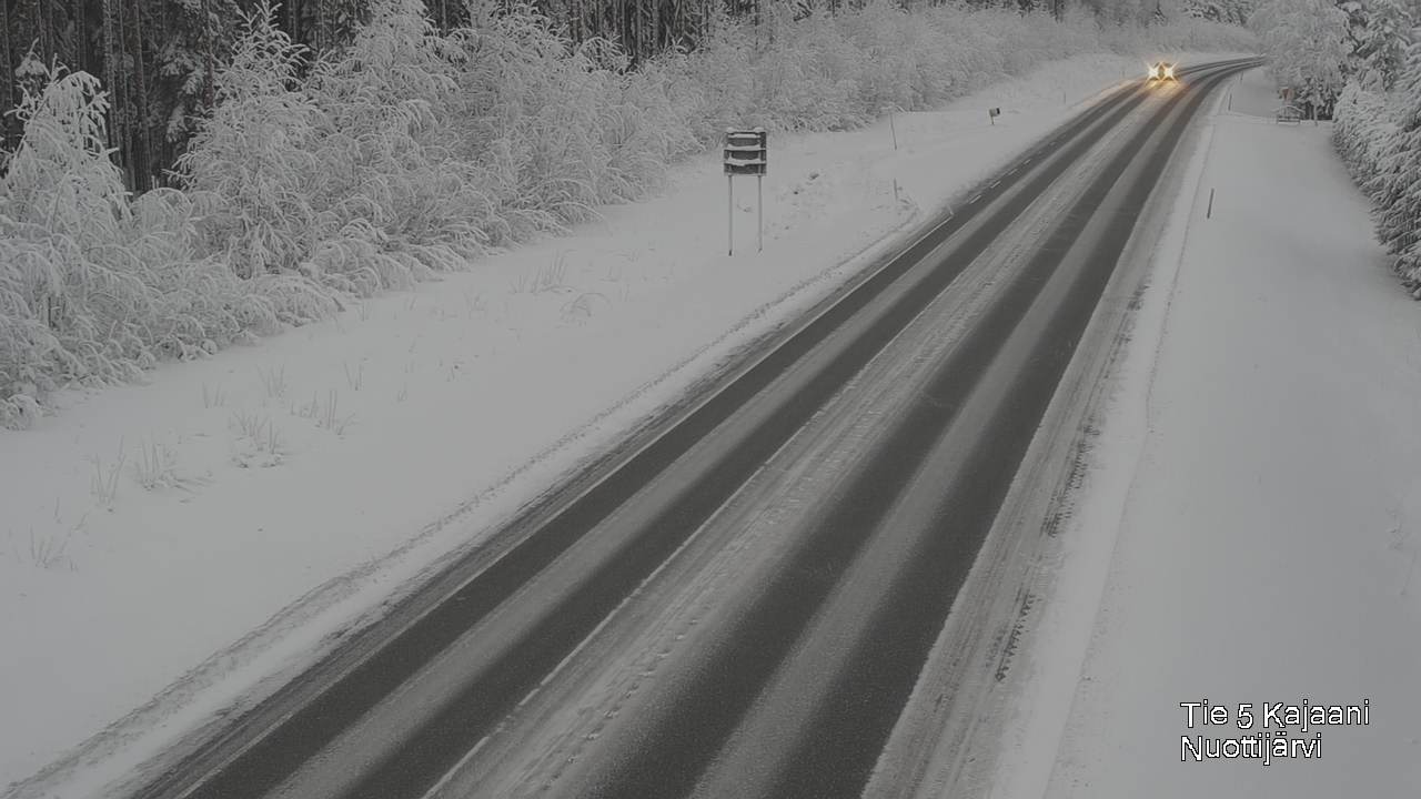 Kelikamerat Kuva Tie 5 Kajaani, Nuottijärvi, Kajaani, Kainuu