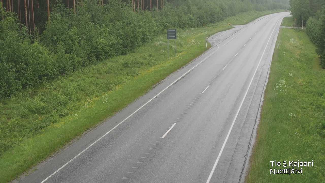 Kelikamerat Kuva Tie 5 Kajaani, Nuottijärvi, Kajaani, Kainuu