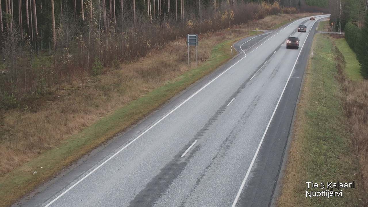 Kelikamerat Kuva Tie 5 Kajaani, Nuottijärvi, Kajaani, Kainuu