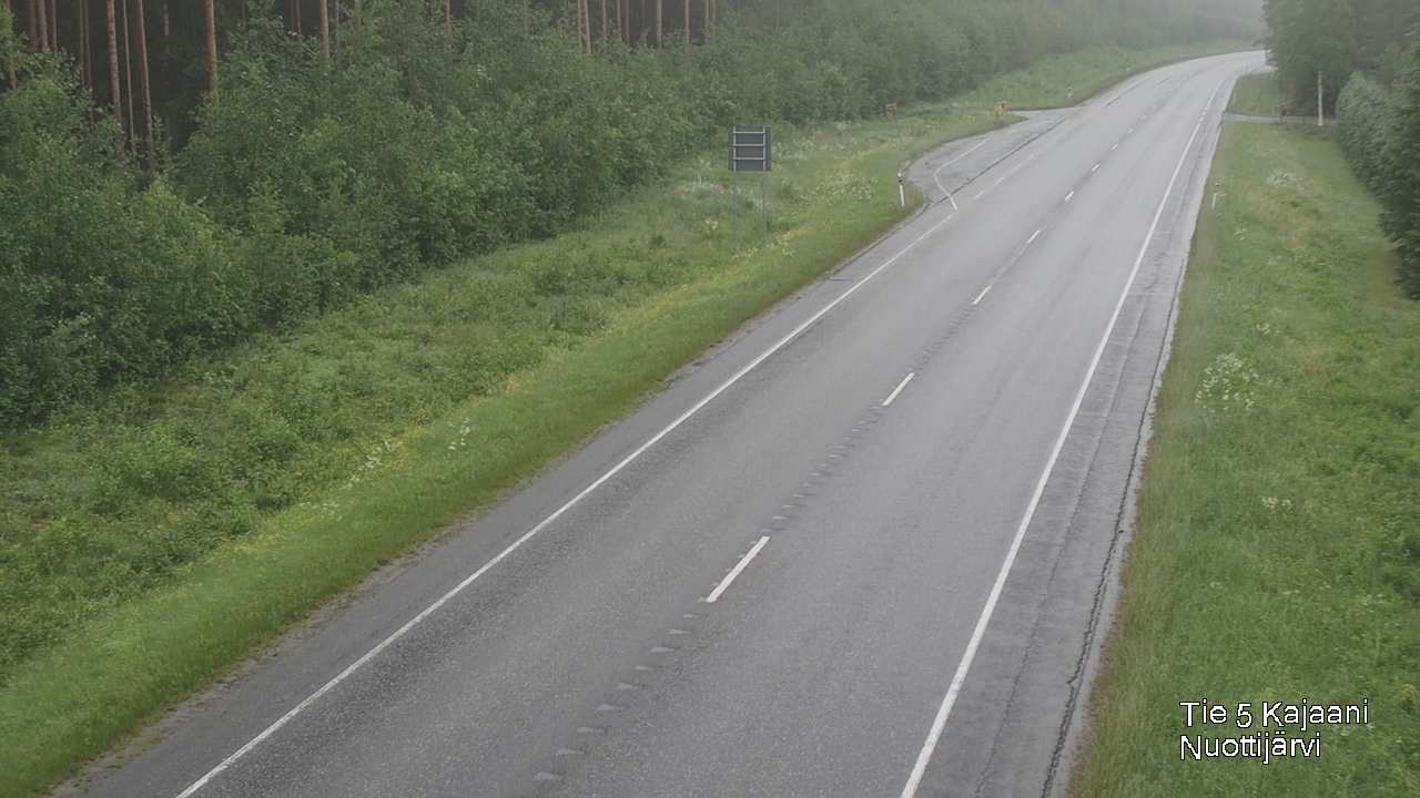 Kelikamerat Kuva Tie 5 Kajaani, Nuottijärvi, Kajaani, Kainuu