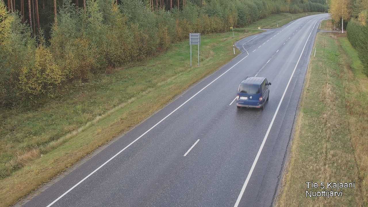 Kelikamerat Kuva Tie 5 Kajaani, Nuottijärvi, Kajaani, Kainuu