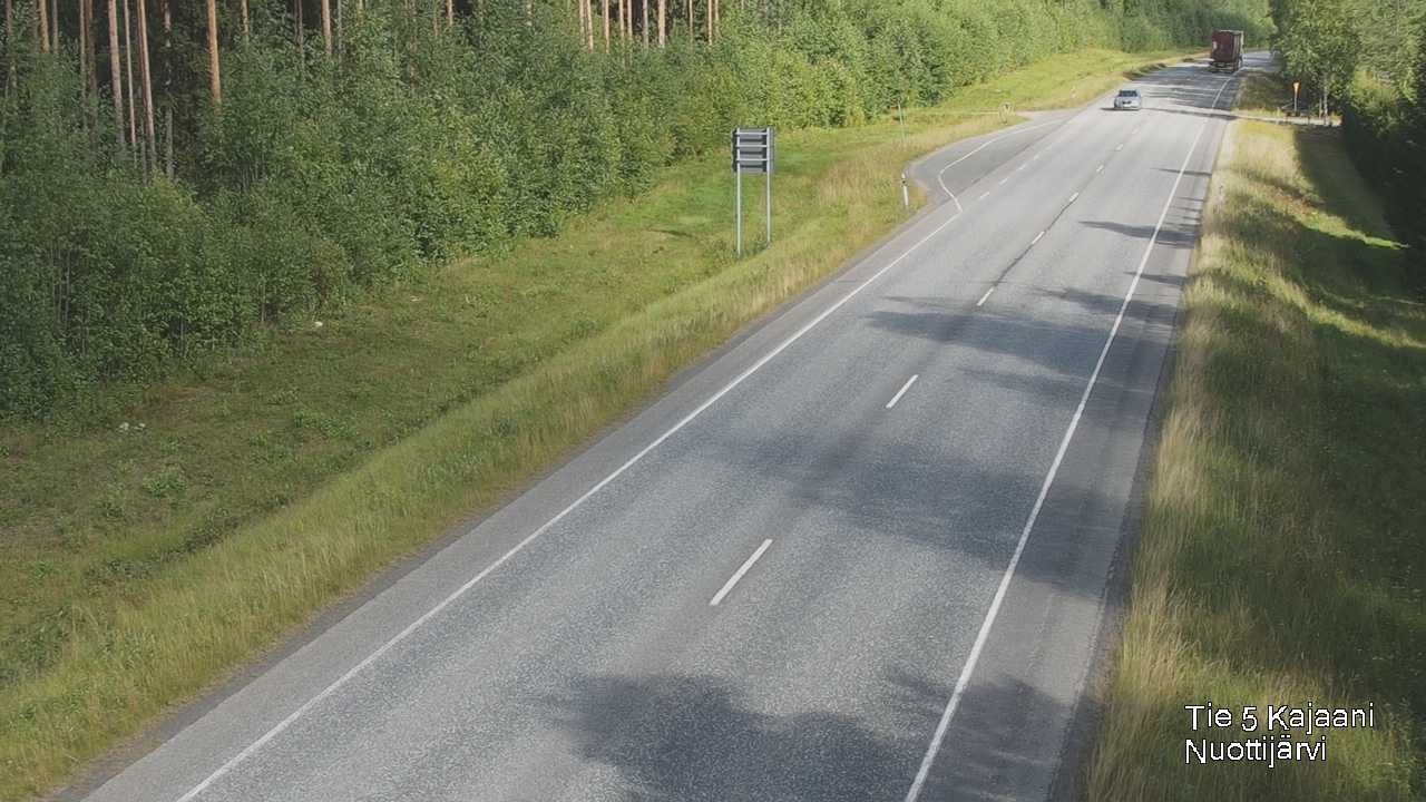 Kelikamerat Kuva Tie 5 Kajaani, Nuottijärvi, Kajaani, Kainuu
