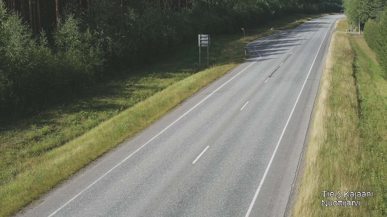 Kelikamerat Kuva Tie 5 Kajaani, Nuottijärvi, Kajaani, Kainuu