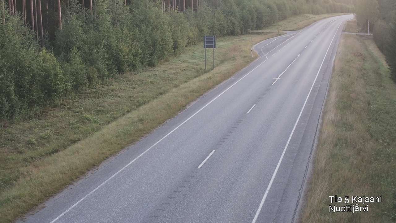 Kelikamerat Kuva Tie 5 Kajaani, Nuottijärvi, Kajaani, Kainuu