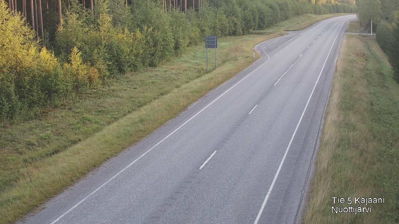 Kelikamerat Kuva Tie 5 Kajaani, Nuottijärvi, Kajaani, Kainuu