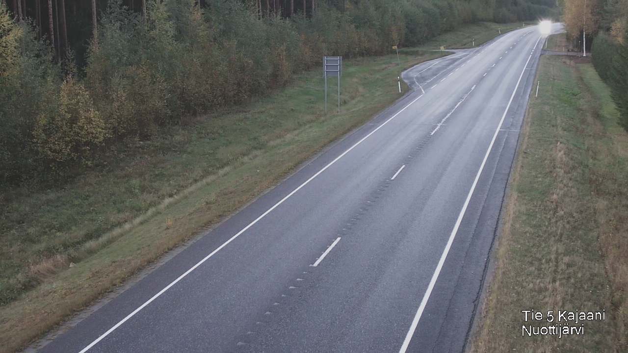Kelikamerat Kuva Tie 5 Kajaani, Nuottijärvi, Kajaani, Kainuu