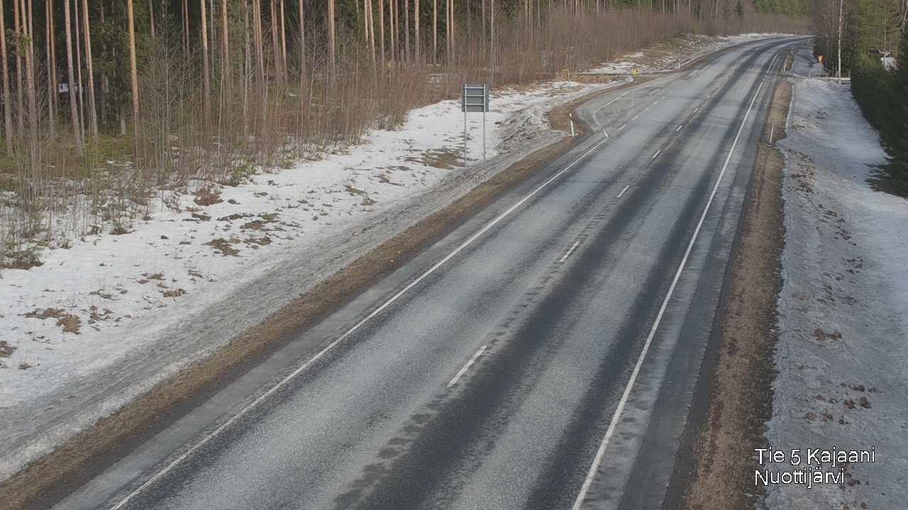 Kelikamerat Kuva Tie 5 Kajaani, Nuottijärvi, Kajaani, Kainuu