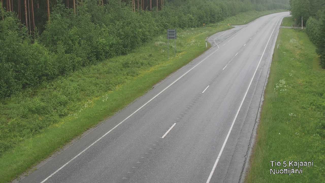 Kelikamerat Kuva Tie 5 Kajaani, Nuottijärvi, Kajaani, Kainuu
