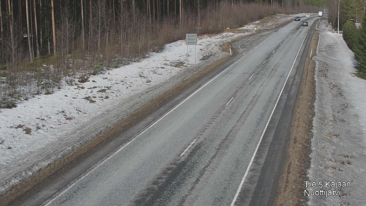 Kelikamerat Kuva Tie 5 Kajaani, Nuottijärvi, Kajaani, Kainuu