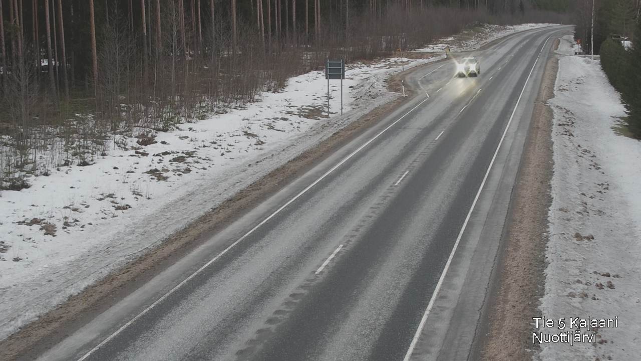 Kelikamerat Kuva Tie 5 Kajaani, Nuottijärvi, Kajaani, Kainuu