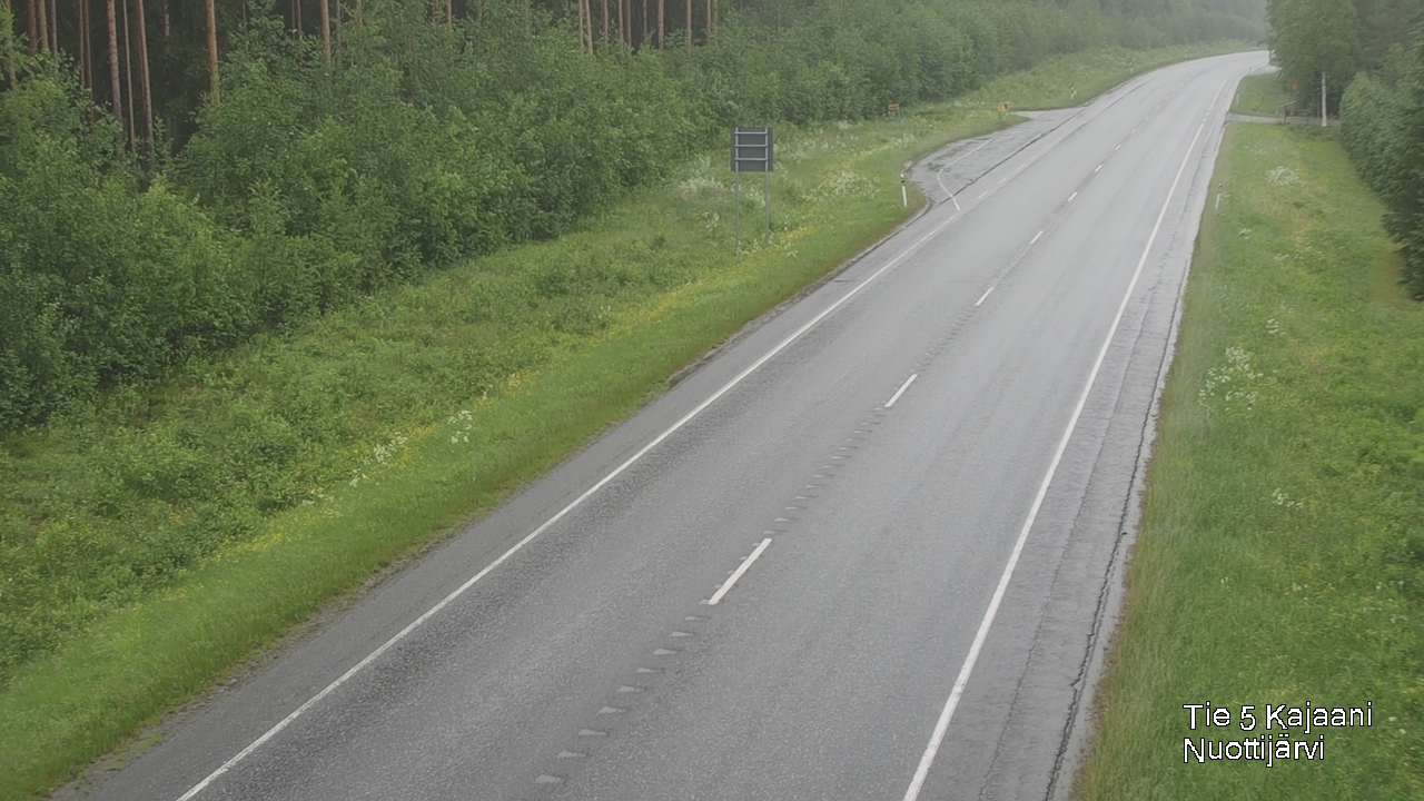 Kelikamerat Kuva Tie 5 Kajaani, Nuottijärvi, Kajaani, Kainuu