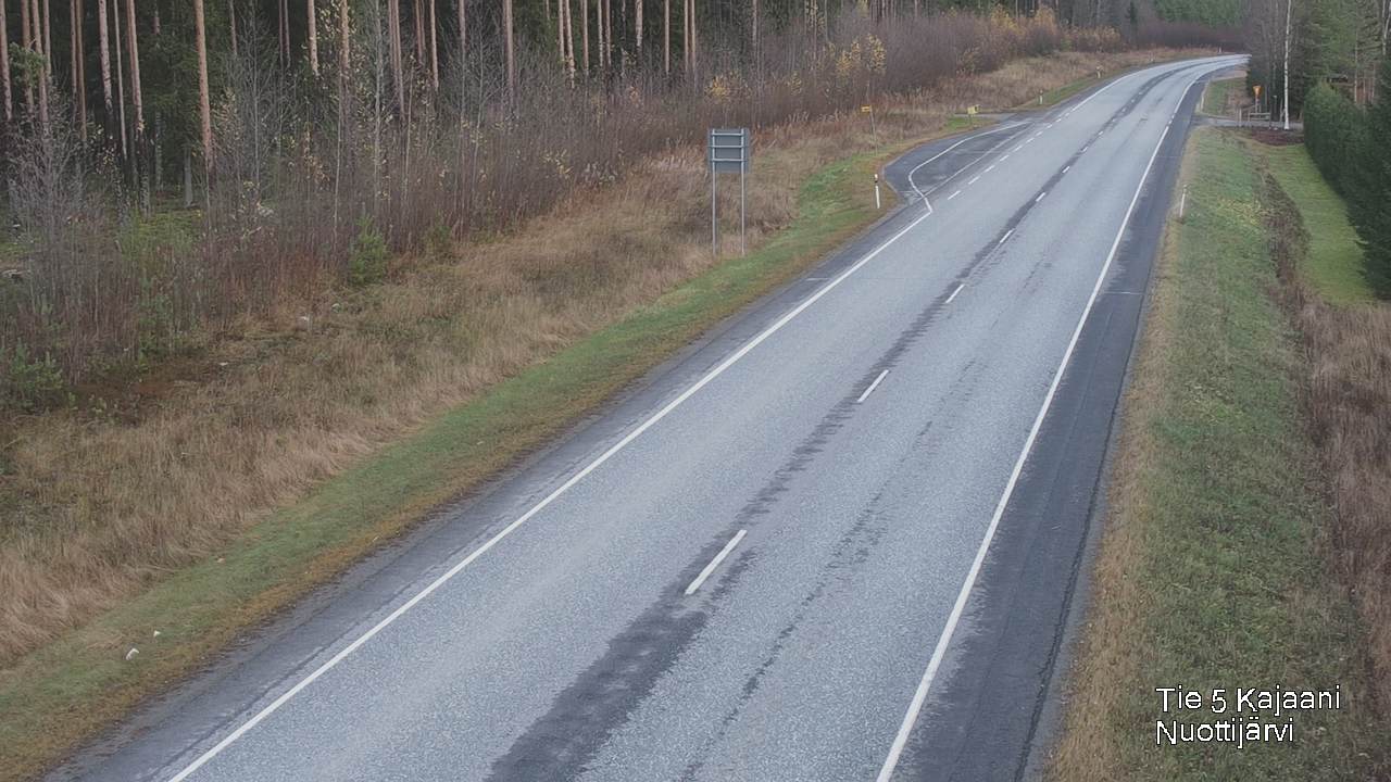 Kelikamerat Kuva Tie 5 Kajaani, Nuottijärvi, Kajaani, Kainuu