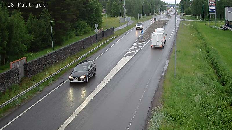 Kelikamerat Kuva Tie 8 Raahe, Pattijoki, Raahe, Pohjois-Pohjanmaa