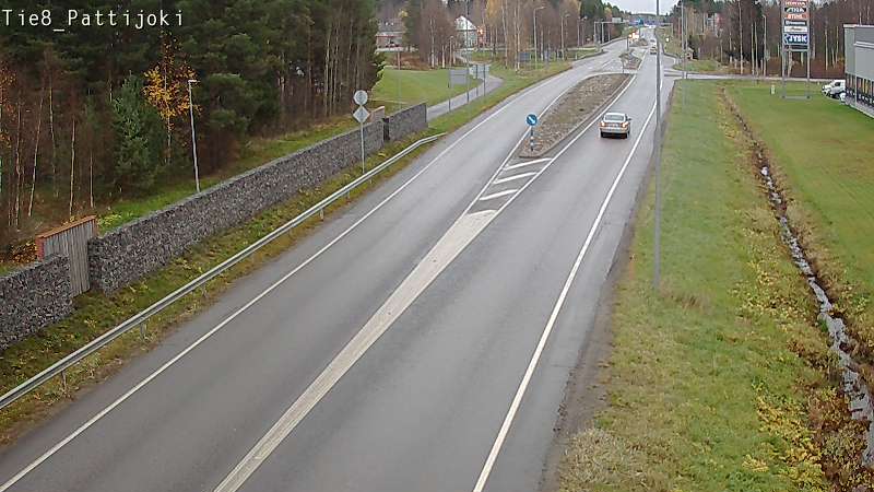 Kelikamerat Kuva Tie 8 Raahe, Pattijoki, Raahe, Pohjois-Pohjanmaa