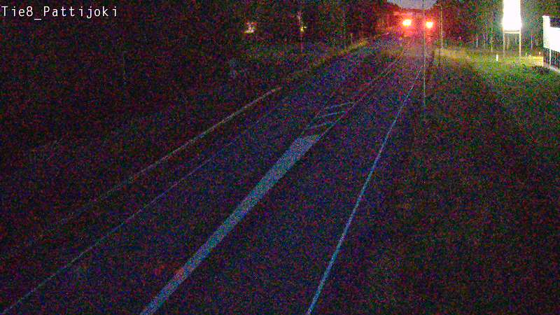 Weather Camera Image Road 8 Raahe, Pattijoki, Raahe, Pohjois-Pohjanmaa