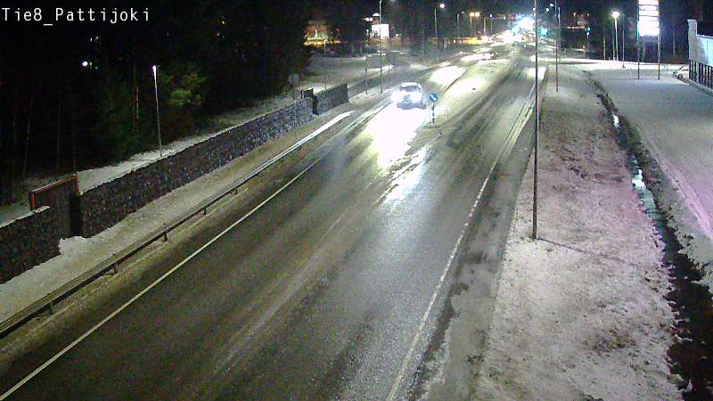 Weather Camera Image Väg 8 Raahe, Pattijoki, Raahe, Pohjois-Pohjanmaa