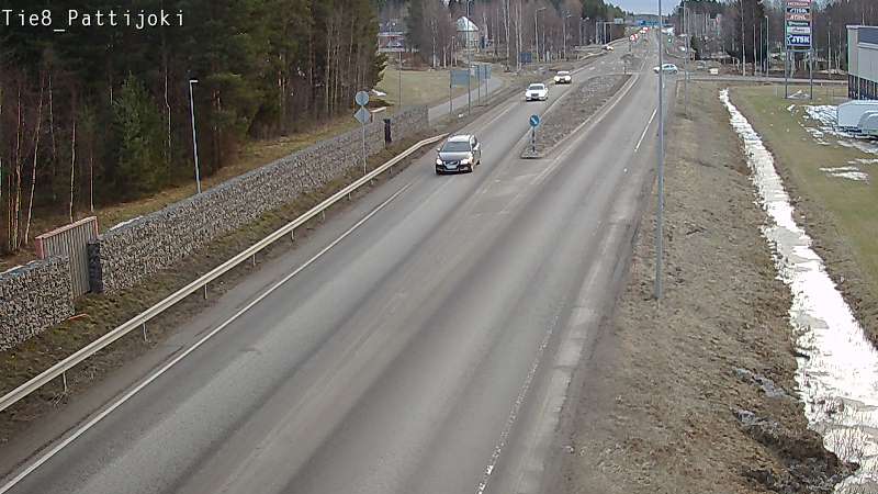 Kelikamerat Kuva Tie 8 Raahe, Pattijoki, Raahe, Pohjois-Pohjanmaa