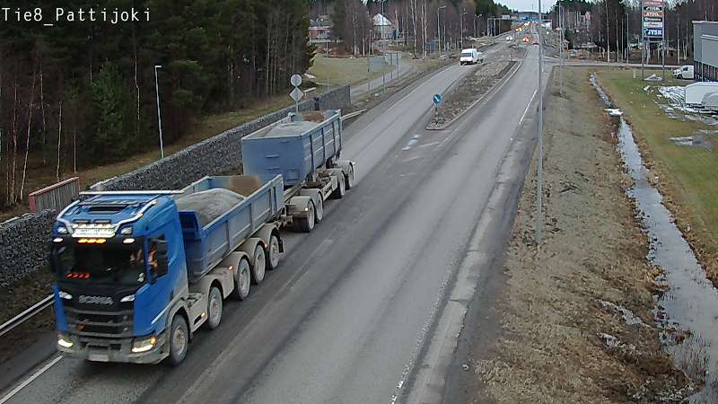 Kelikamerat Kuva Tie 8 Raahe, Pattijoki, Raahe, Pohjois-Pohjanmaa