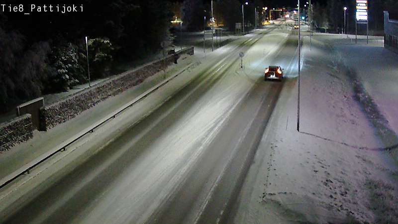 Weather Camera Image Road 8 Raahe, Pattijoki, Raahe, Pohjois-Pohjanmaa