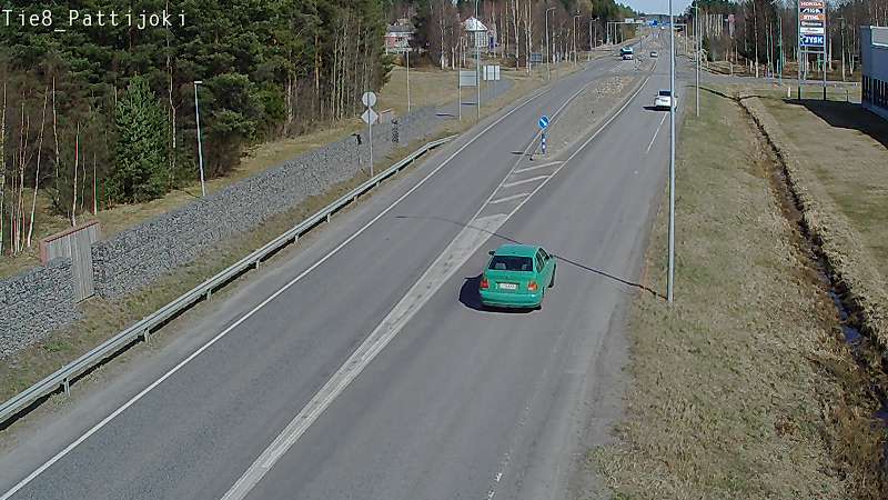 Kelikamerat Kuva Tie 8 Raahe, Pattijoki, Raahe, Pohjois-Pohjanmaa