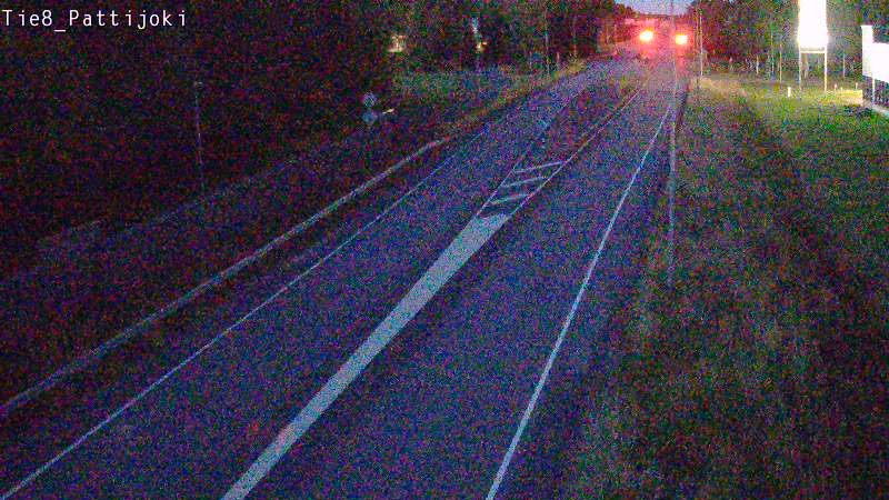 Weather Camera Image Road 8 Raahe, Pattijoki, Raahe, Pohjois-Pohjanmaa