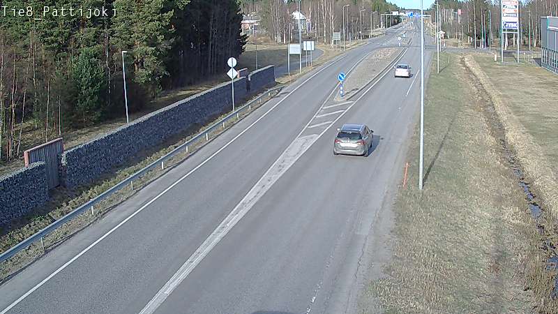 Kelikamerat Kuva Tie 8 Raahe, Pattijoki, Raahe, Pohjois-Pohjanmaa