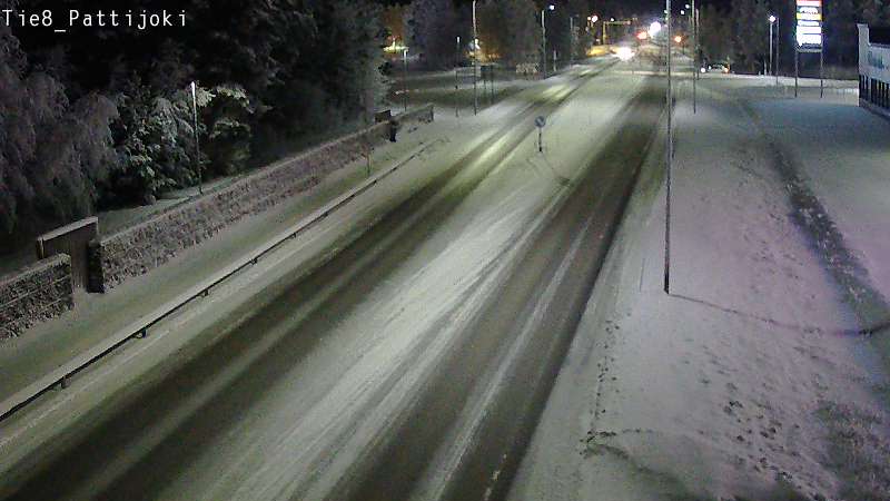 Weather Camera Image Road 8 Raahe, Pattijoki, Raahe, Pohjois-Pohjanmaa