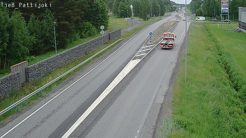Kelikamerat Kuva Tie 8 Raahe, Pattijoki, Raahe, Pohjois-Pohjanmaa