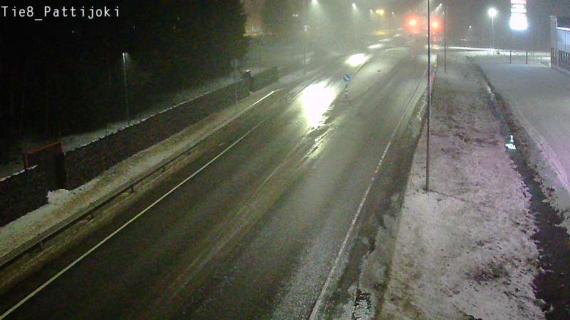 Weather Camera Image Väg 8 Raahe, Pattijoki, Raahe, Pohjois-Pohjanmaa