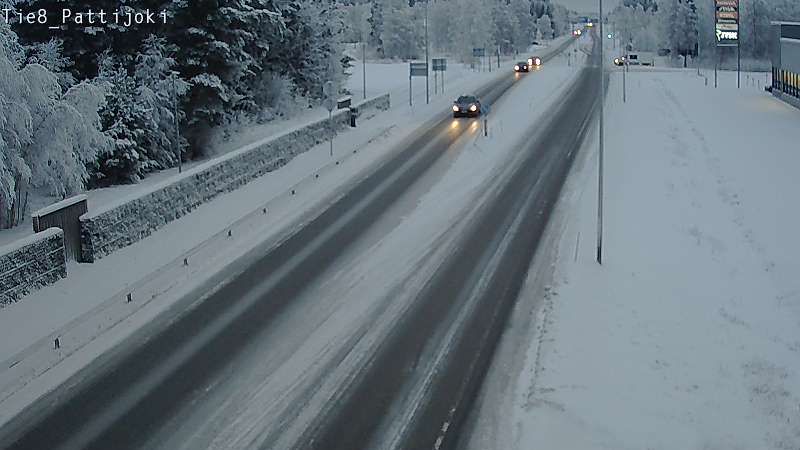 Kelikamerat Kuva Tie 8 Raahe, Pattijoki, Raahe, Pohjois-Pohjanmaa