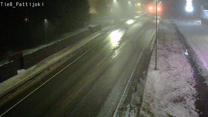 Weather Camera Image Väg 8 Raahe, Pattijoki, Raahe, Pohjois-Pohjanmaa