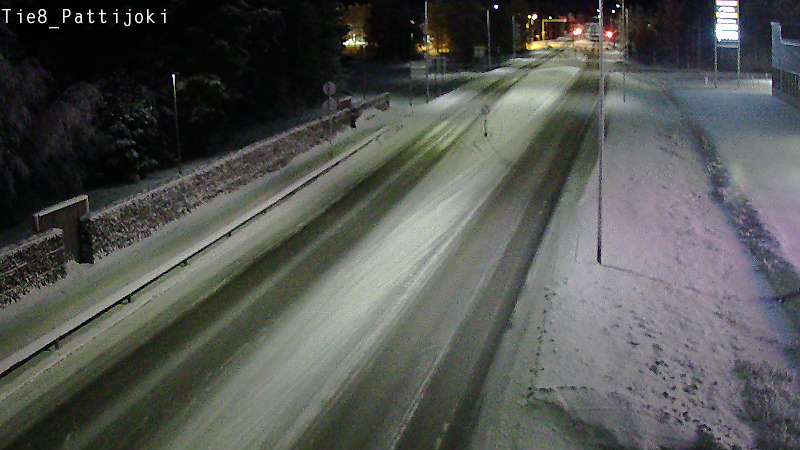Weather Camera Image Väg 8 Raahe, Pattijoki, Raahe, Pohjois-Pohjanmaa