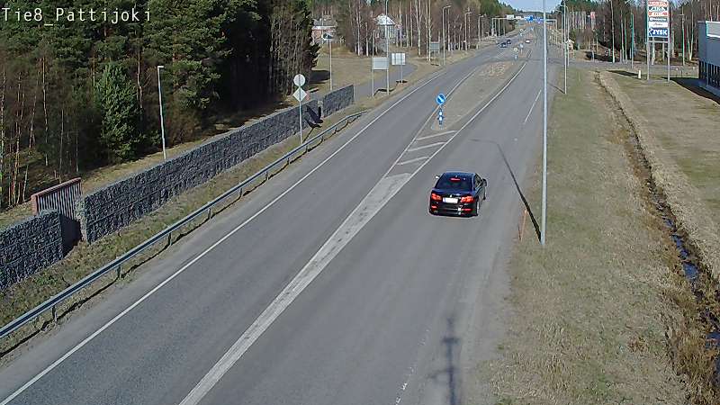 Kelikamerat Kuva Tie 8 Raahe, Pattijoki, Raahe, Pohjois-Pohjanmaa