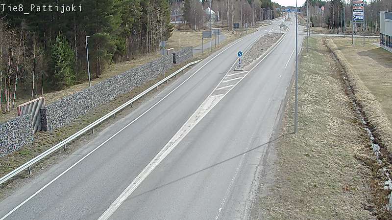 Kelikamerat Kuva Tie 8 Raahe, Pattijoki, Raahe, Pohjois-Pohjanmaa