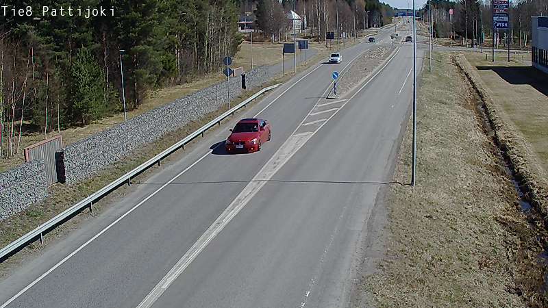 Kelikamerat Kuva Tie 8 Raahe, Pattijoki, Raahe, Pohjois-Pohjanmaa